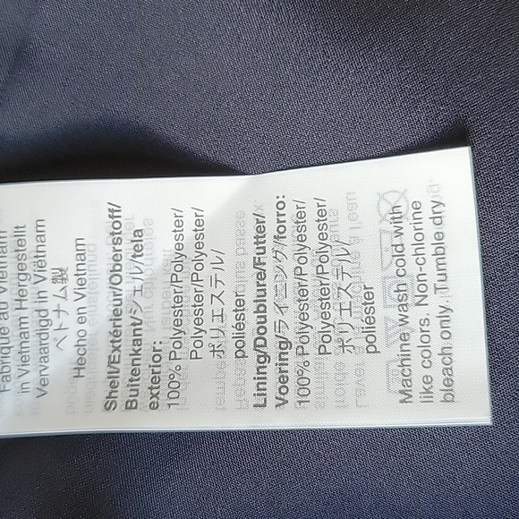 NWT Madewell Navy Floral Midi Dress - Picture 9 of 9